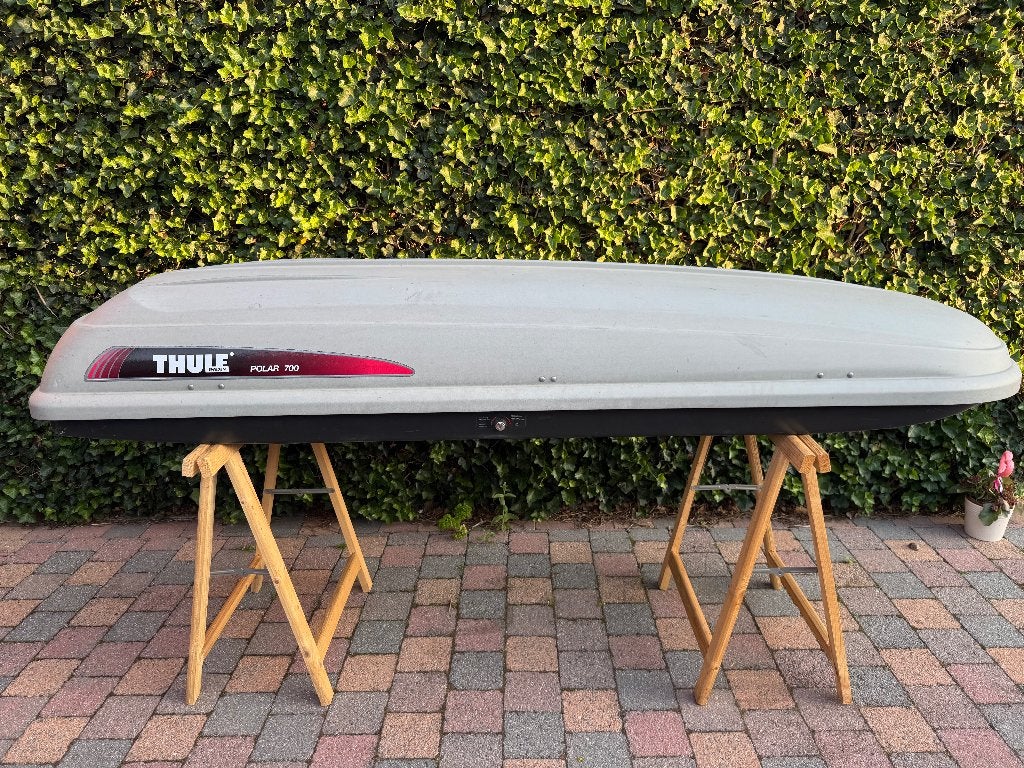 Thule Polar 700 ski (dak) koffer, Auto diversen, Dakkoffers, Ophalen, Gebruikt