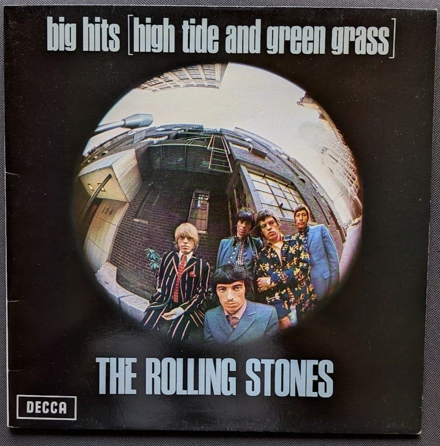 The Rolling Stones – Big Hits (High Tide And Green Grass) lp, Pochette gatefold, Enlèvement, Utilisé, Rock classique