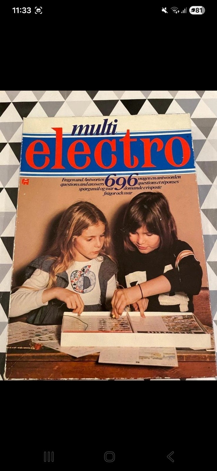 Vacances : Multi Electro Jumbo avec 39 cartes+Junior Electro, Enlèvement ou Envoi