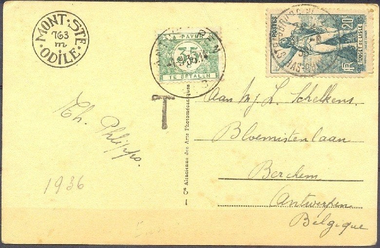 postzegels, Enlèvement ou Envoi, Affranchi
