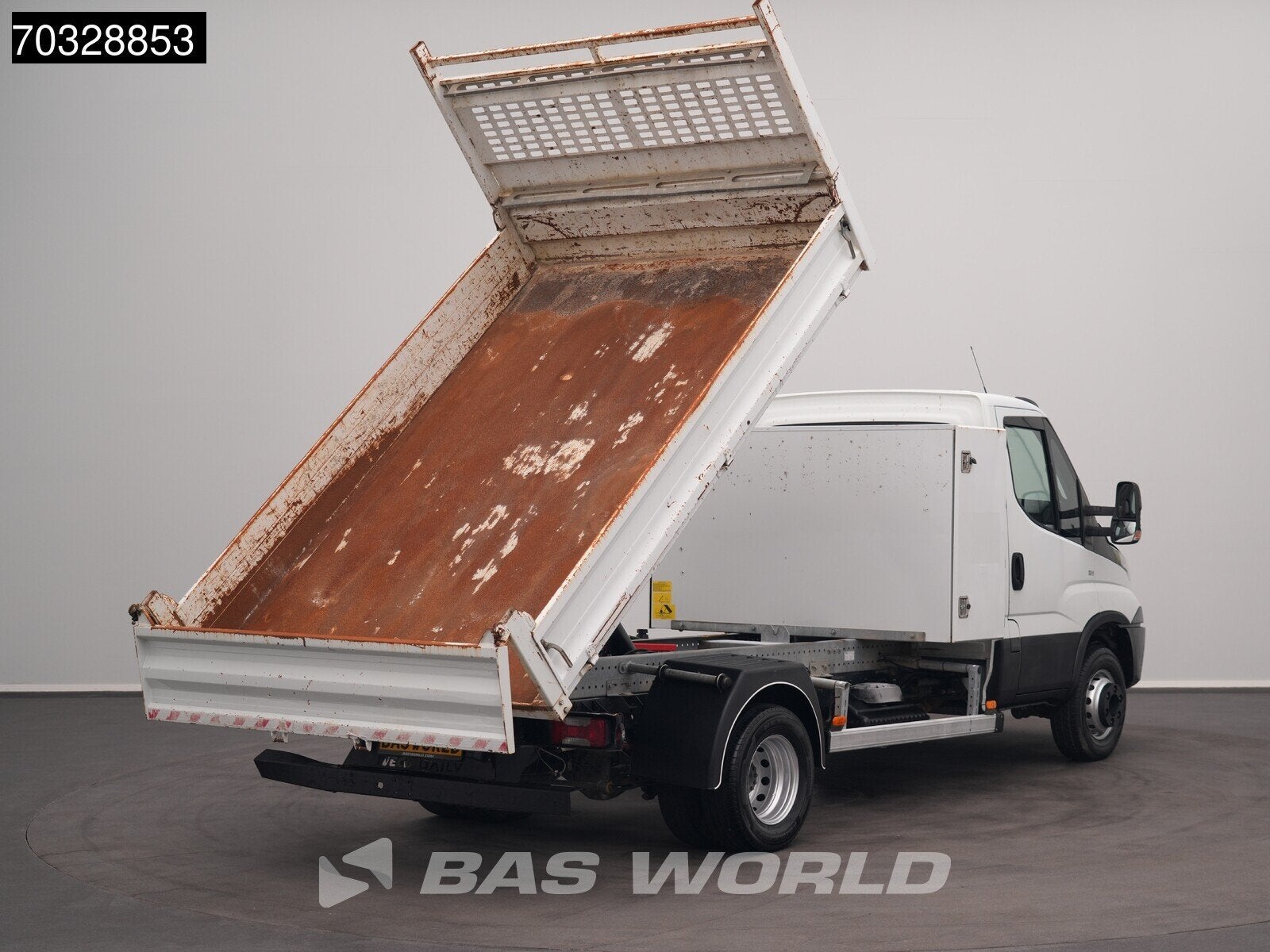Iveco Daily 65C15 3.0L 150PK Kipper Euro6 Airco Cruise Tippe, Achat, Entreprise, Boîte manuelle, Diesel