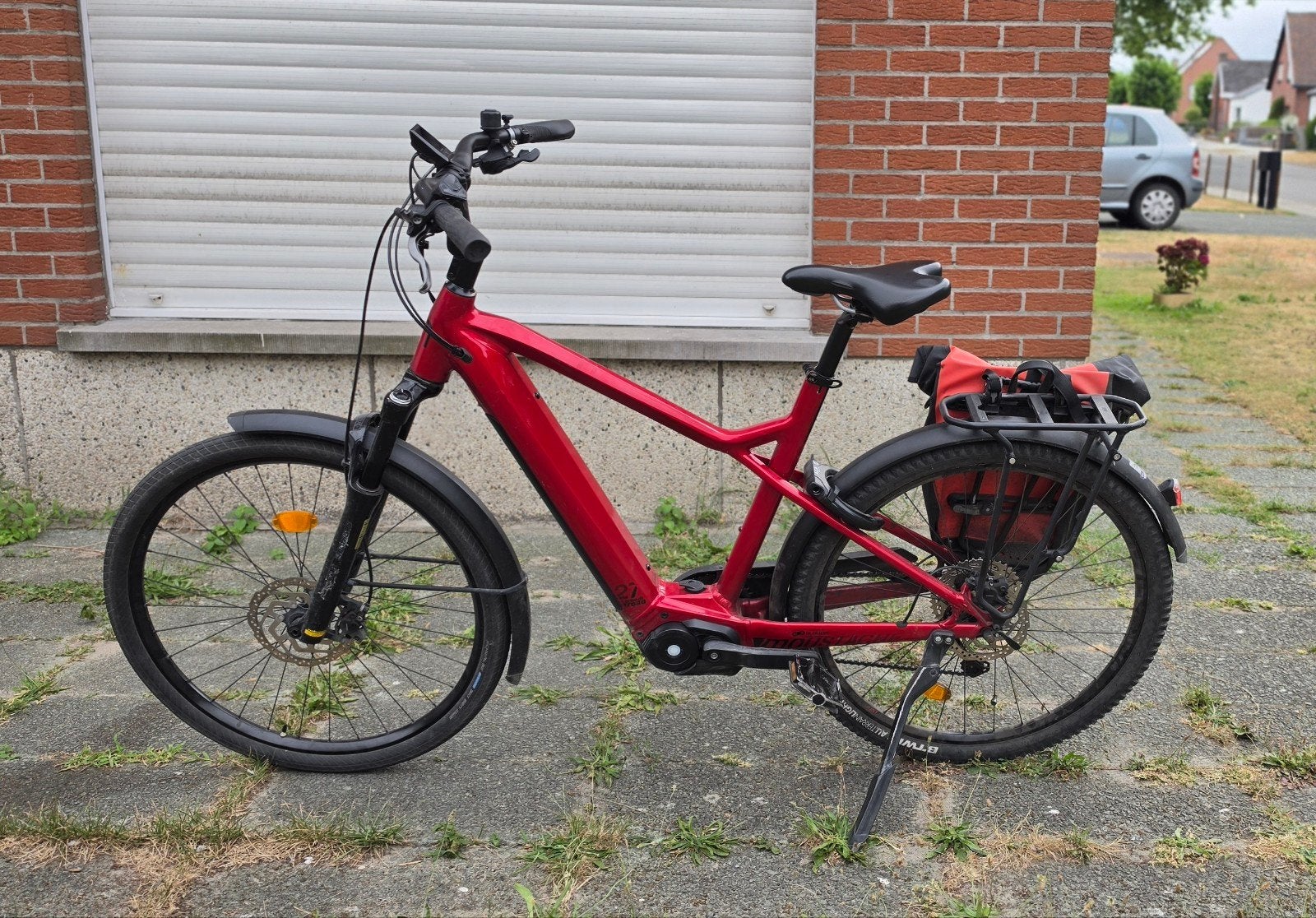 Moustache e-bike – Bosch Performance Line CX, Ophalen, Gebruikt, 50 km per accu of meer, Moustache
