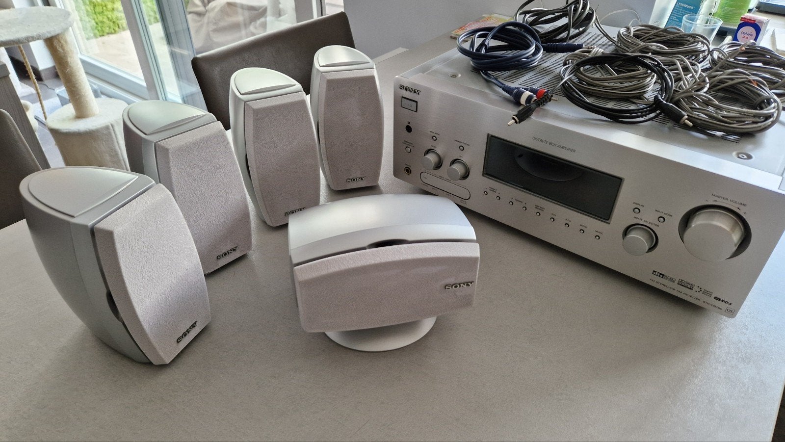 Sony Home Cinema Set – STR-DB790 Receiver + Speakerset, Audio, Tv en Foto, Ophalen, 70 watt of meer, Zo goed als nieuw, 5.1-systeem