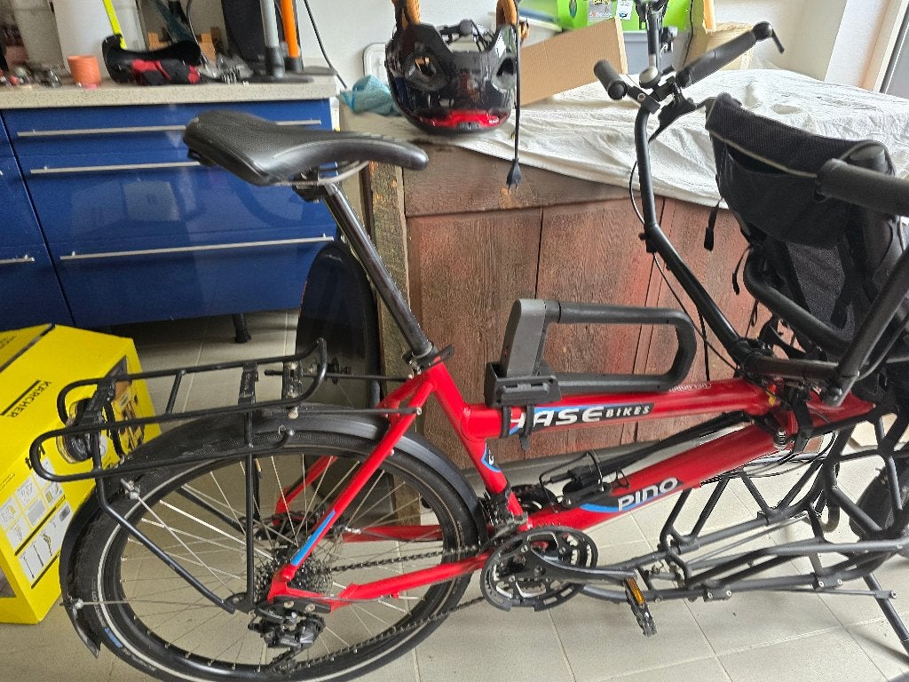 HASE PINO TANDEM, Vélos & Vélomoteurs, 51 à 55 cm, Pliable, Moins de 10 vitesses, Comme neuf