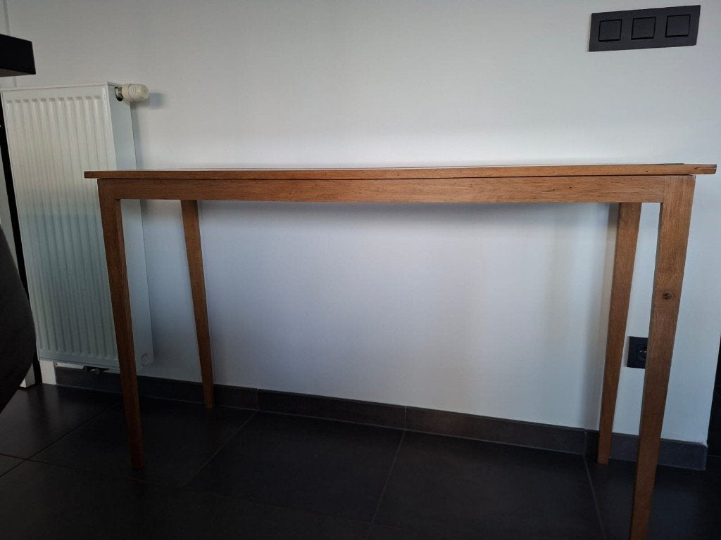 Console tafel, Maison & Meubles, Enlèvement, Comme neuf, Rectangulaire, Verre