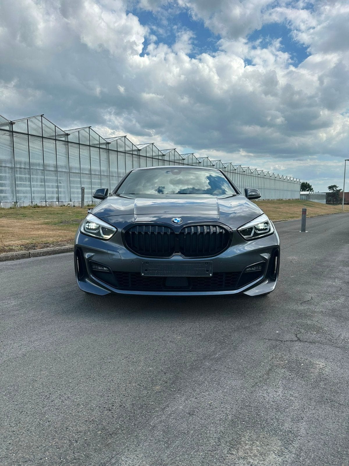 Bmw 118d M- pakket 150 pk Automaat Navi-pdc-AC, 1 Reeks, 4 cilinders, Leder en Stof, 5 deurs