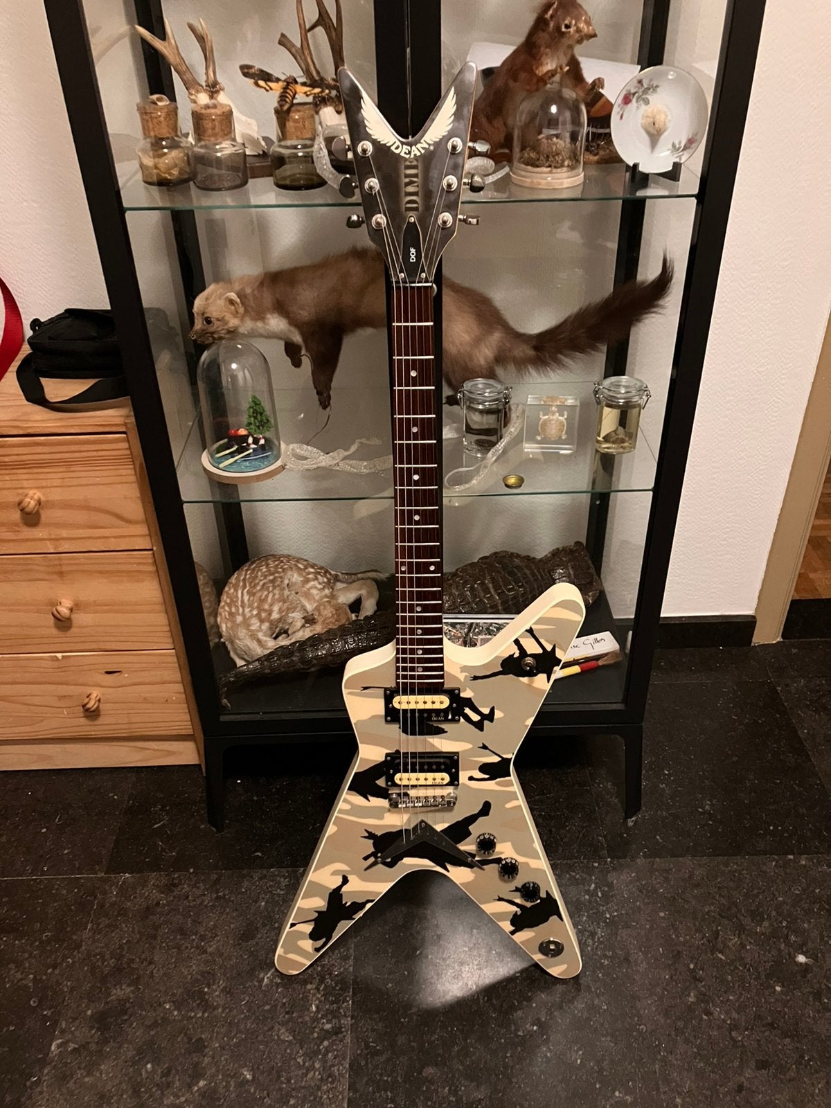 Dean Dime o flage dimebag Darrell, Musique & Instruments, Enlèvement ou Envoi, Utilisé, Solid body, Autres marques