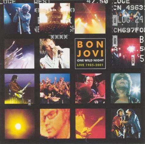 VENTE - CD BON JOVI - Une nuit sauvage - en direct, Envoi