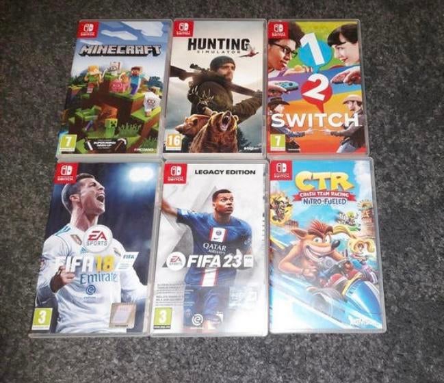 Nintendo Switch OLED spelletjes, Ophalen, Zo goed als nieuw