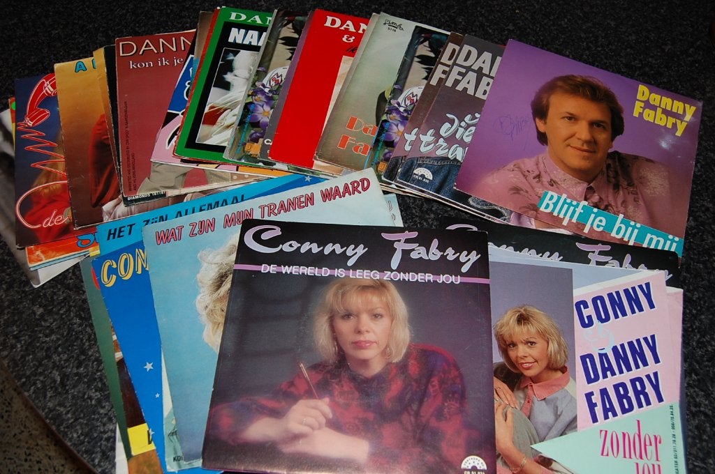 45t vinylsingels van Danny & Conny FABRI, Cd's en Dvd's, Vinyl | Nederlandstalig, 7 inch, Ophalen of Verzenden, Zo goed als nieuw