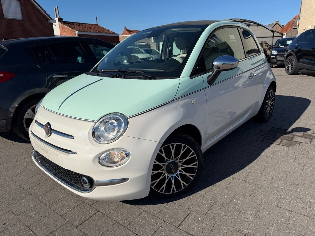 Fiat 500 Cabrio twin air turbo benzine, Euro 6, Overige kleuren, Cabriolet, Bedrijf