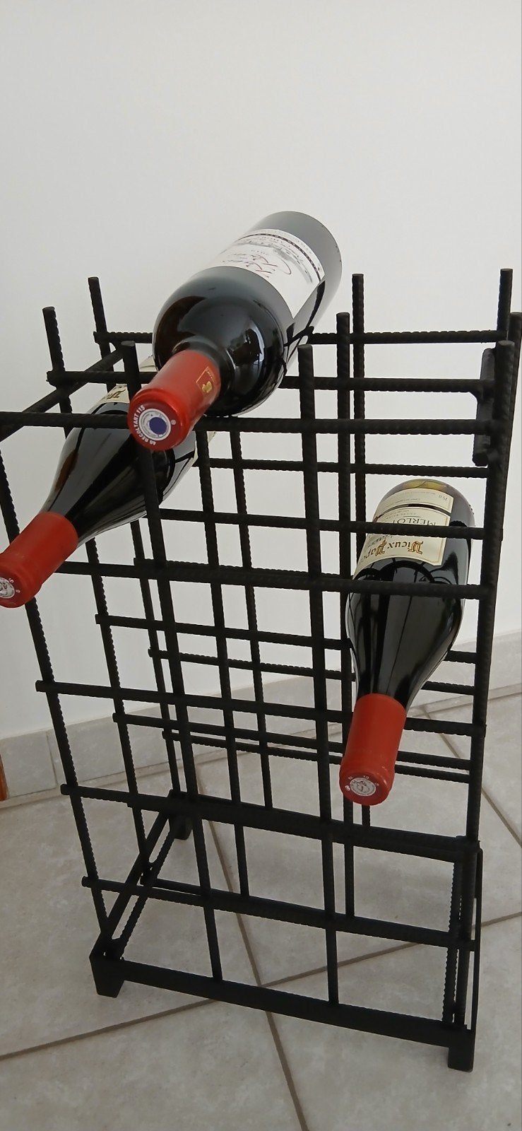 porte bouteille à vin, Enlèvement