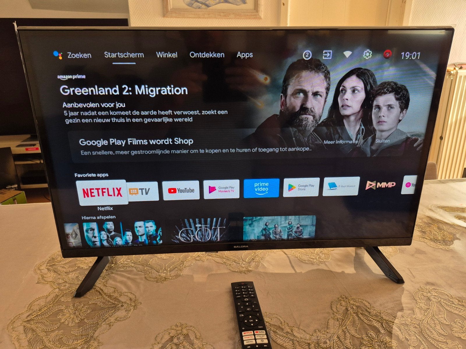 Salore Smart/Android Tv te koop., Ophalen
