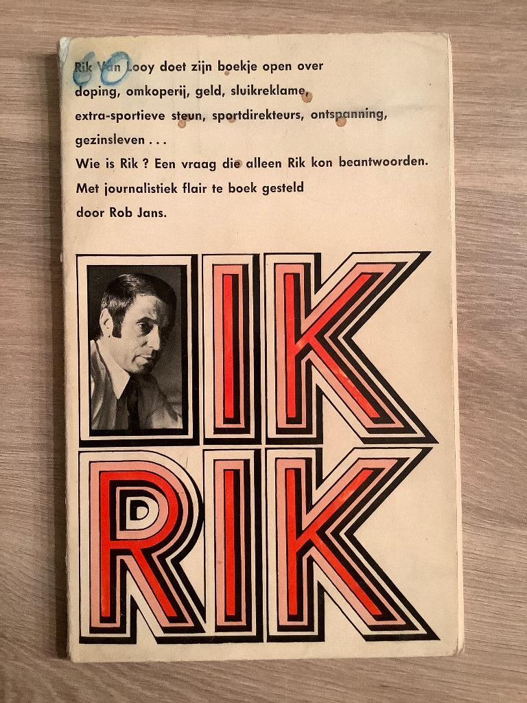 Boek Rik Van Looy - Ik, Rik, Rob Jans, Enlèvement ou Envoi, Course à pied et Cyclisme, Utilisé