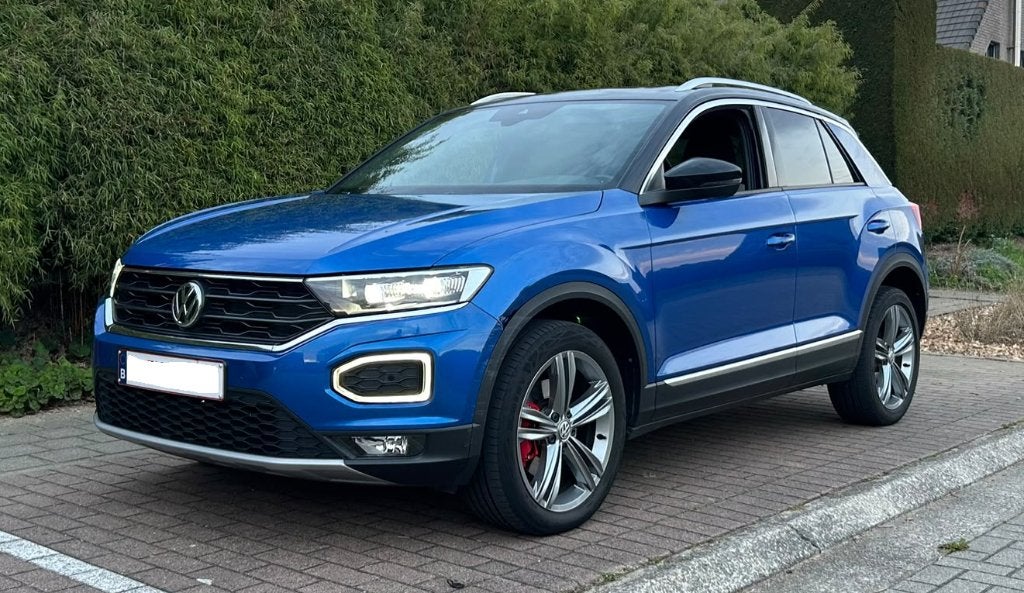 T-Roc 1.5 TSI DSG Sport, Auto's, Stof, 1498 cc, Blauw, 5 zetels
