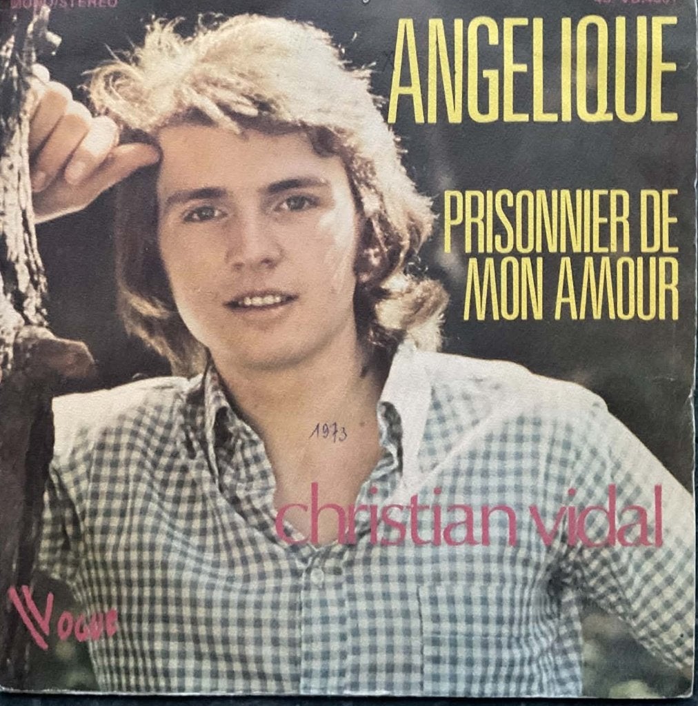 Christian Vidal "Angelique", Fotohoes, Overige genres, 7 inch, Ophalen of Verzenden
