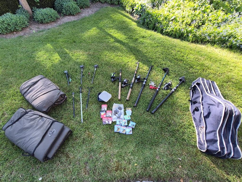 Visgerief voor een beginnende hengelaar(enkel afhalen), Watersport en Boten, Ophalen, Gebruikt, Overige typen