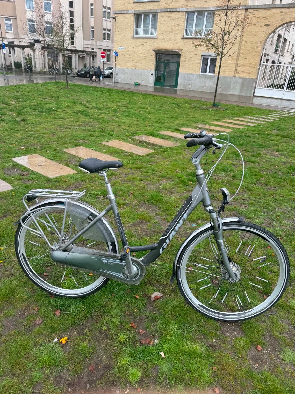 Vélo Giant pour femmes, Enlèvement