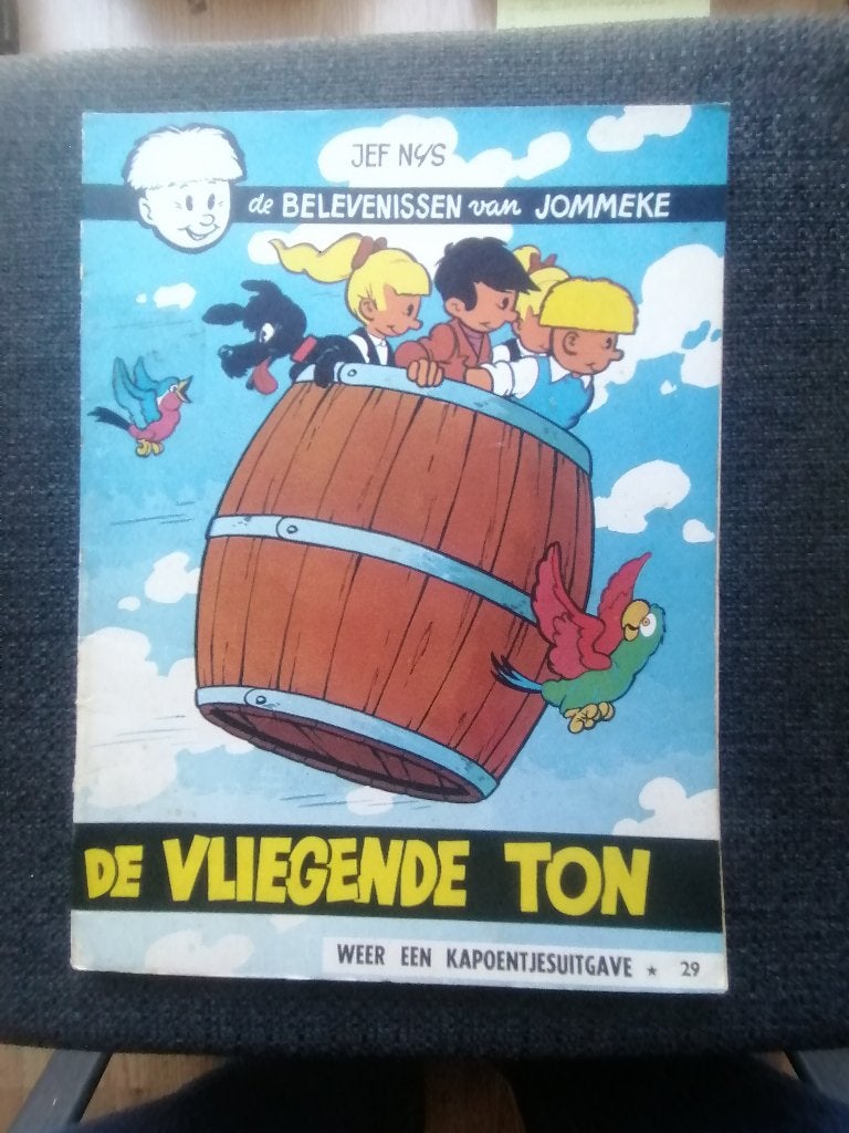 Jommeke album nr.29: De vliegende ton (aantal: 1), Boeken, Eén stripboek, Jef Nys., Ophalen, Gelezen
