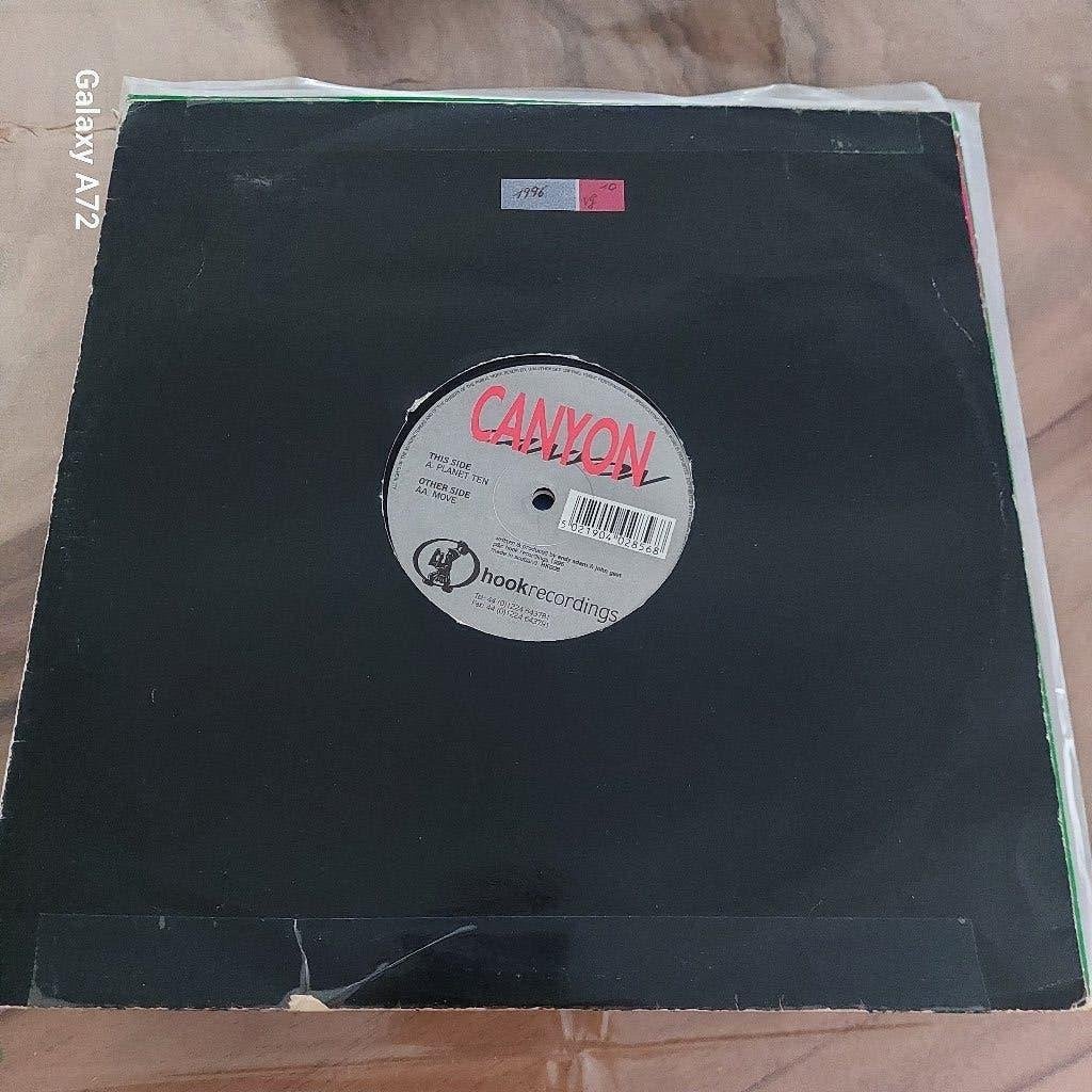 canyon planet ten / move 12 inch maxi, CD & DVD, Vinyles | Dance & House, 12 pouces, Trance, Enlèvement ou Envoi, Utilisé
