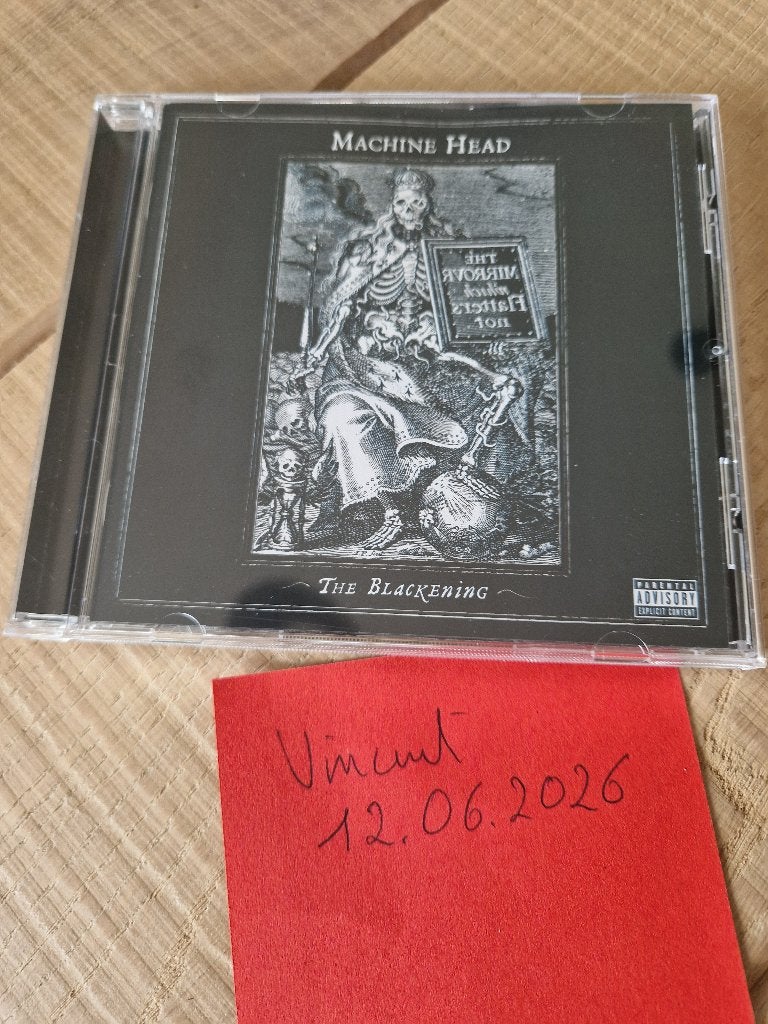 Cd the blackening - machine head, Ophalen of Verzenden, Zo goed als nieuw, Metal, Album