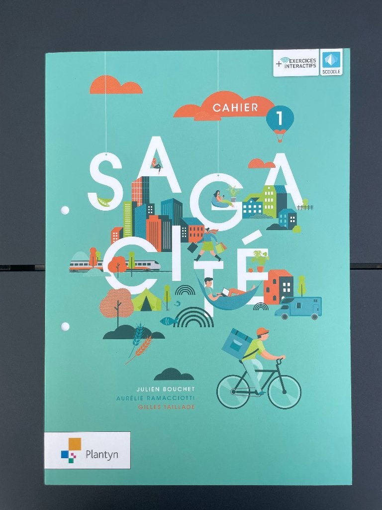 Manuel Scolaire Saga Cité Cahier 1, Livres, Neuf, Enlèvement ou Envoi, Plantyn, Enseignement secondaire inférieur