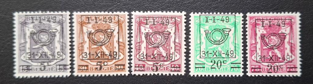 België: OBP 798/02 ** Staatswapen 1949., Orginele gom, Ophalen of Verzenden, Zonder stempel, Postfris
