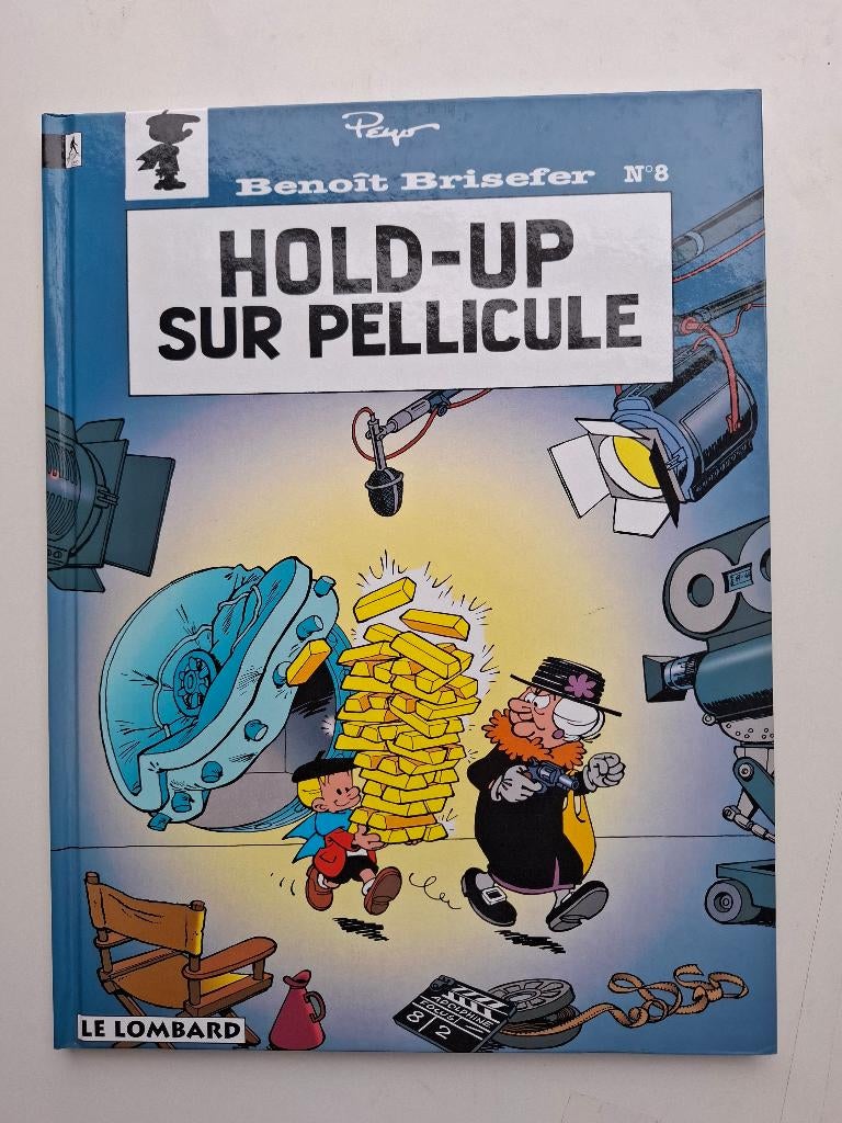 BENOIT BRISEFER TOME 8 "HOLD-UP SUR PELLICULE" EO 1993, Eén stripboek, Ophalen of Verzenden, Zo goed als nieuw