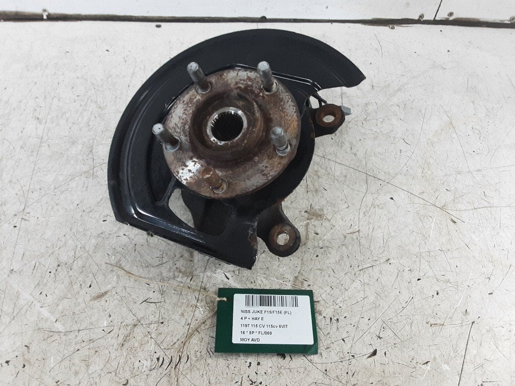 WIELNAAF RECHTS VOOR Nissan Juke (F15) (01-2010/12-2019), Gebruikt, Germany@nissan-services.eu, Kronenweg 38
50389  Wesseling, DE