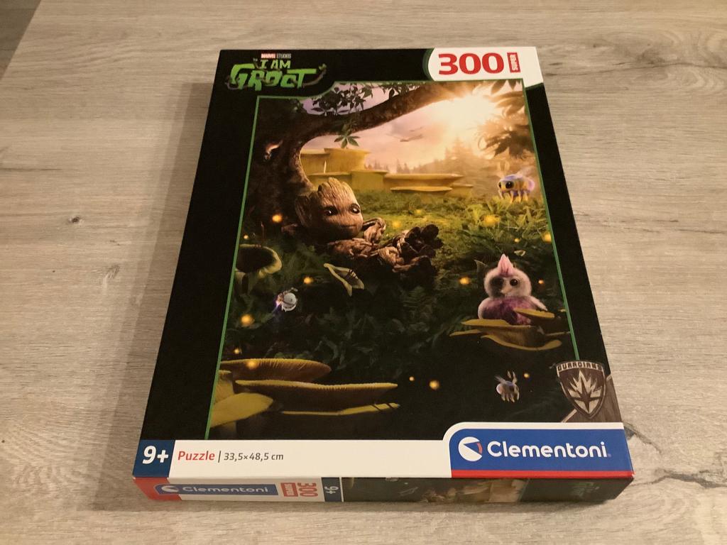 Puzzle Marvel I Am Groot (300 pièces), Enlèvement ou Envoi, Plus de 50 pièces, Comme neuf, 6 ans ou plus