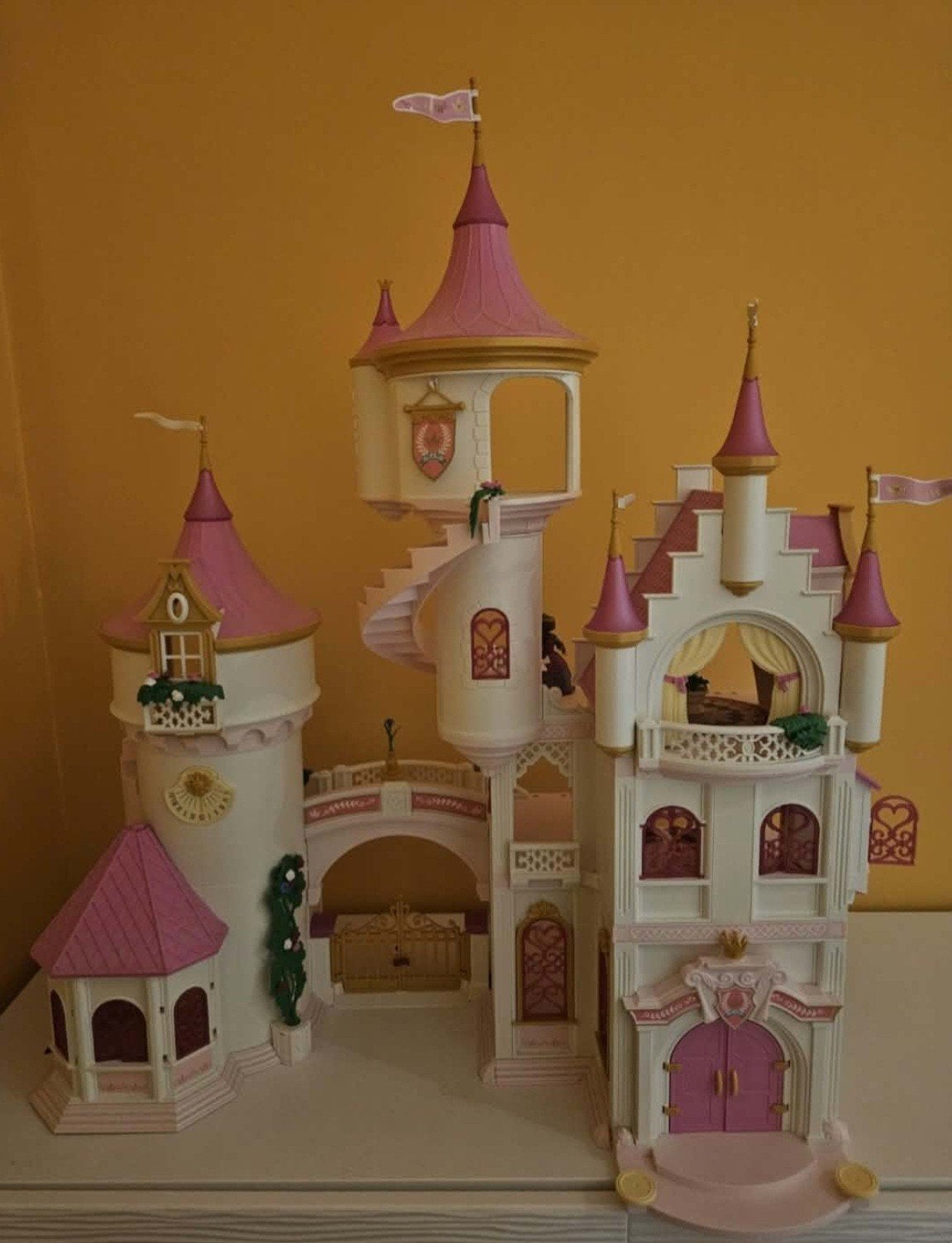 playmobil kasteel, Ophalen
