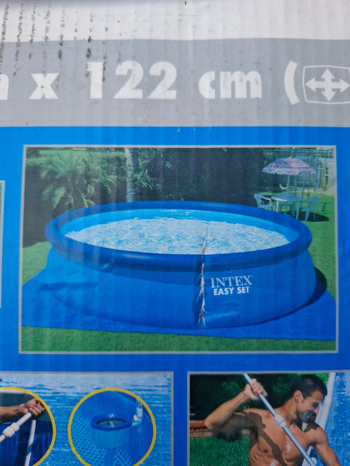 piscine avec tapis solaires, Enlèvement, Utilisé, Chauffage