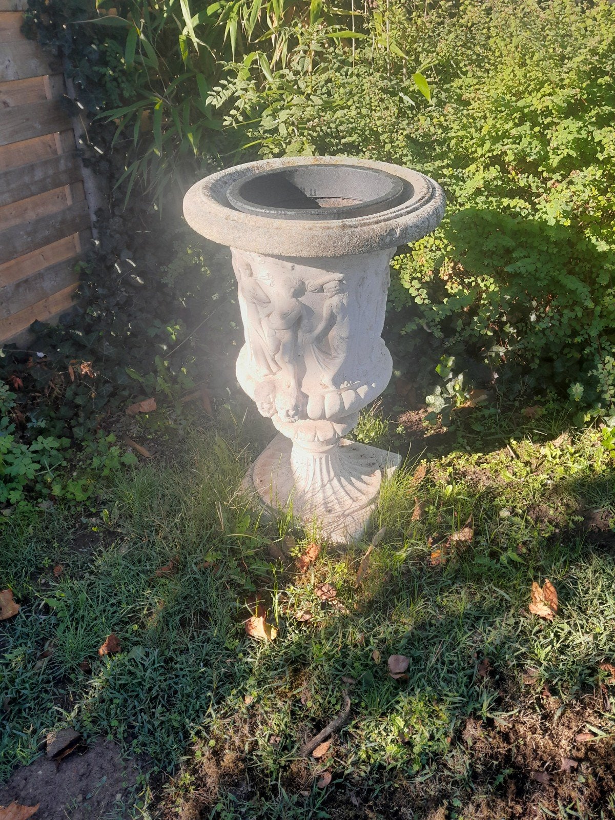 betonnen bloempotten, Jardin & Terrasse, Vases de jardin, Enlèvement