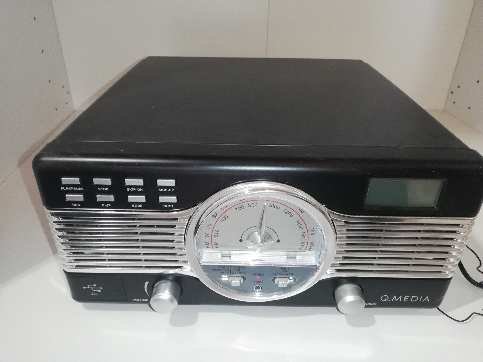 radio en platenspeler, Audio, Tv en Foto, Radio's, Ophalen, Zo goed als nieuw, Radio