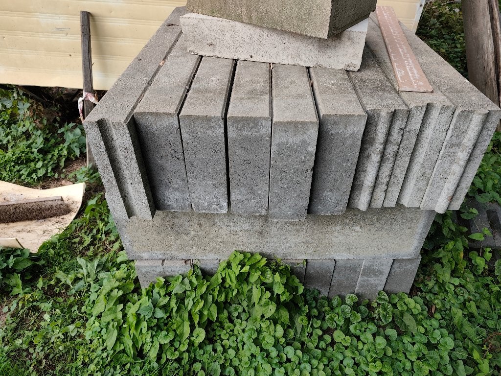 Bordure en béton, Neuf, Bordure, 25 à 50 cm, Enlèvement