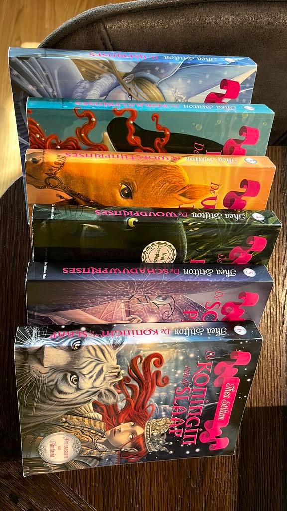 Thea Stilton - de ijsprinses, Boeken, Gelezen, Thea Stilton, Fictie algemeen, Ophalen of Verzenden