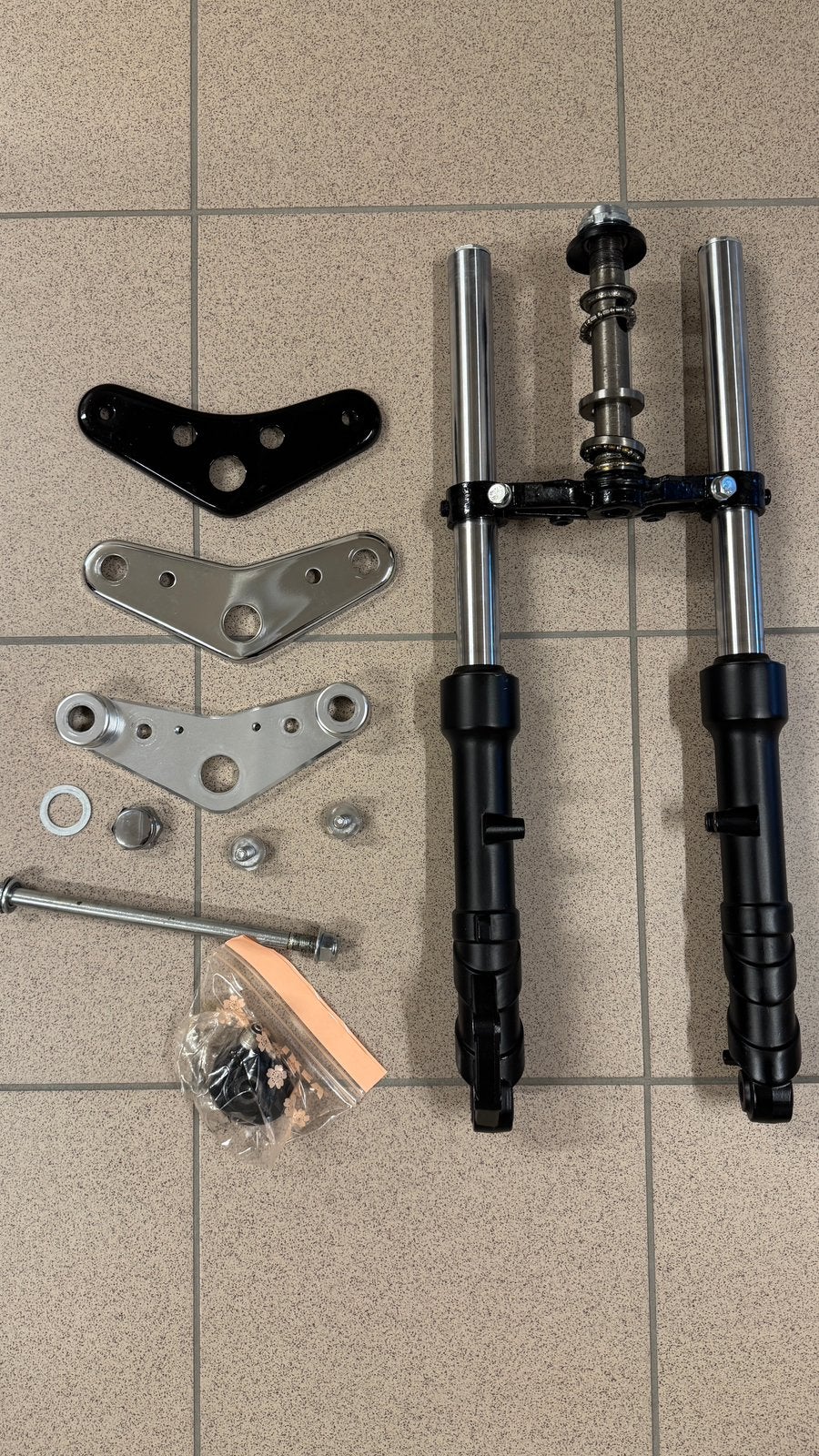 Honda monkey voorvork 31 mm, Ophalen, Gebruikt