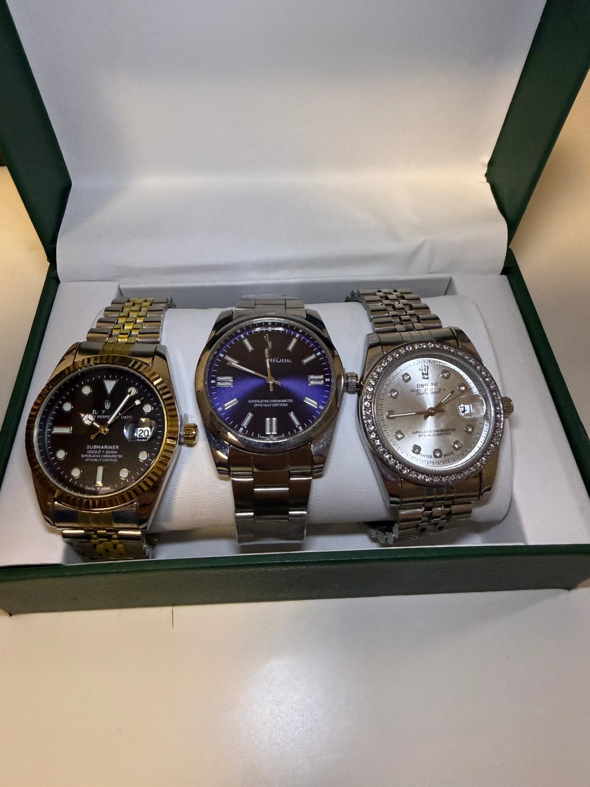 Lot montre, Montre-bracelet, Autres marques, Enlèvement ou Envoi, Acier