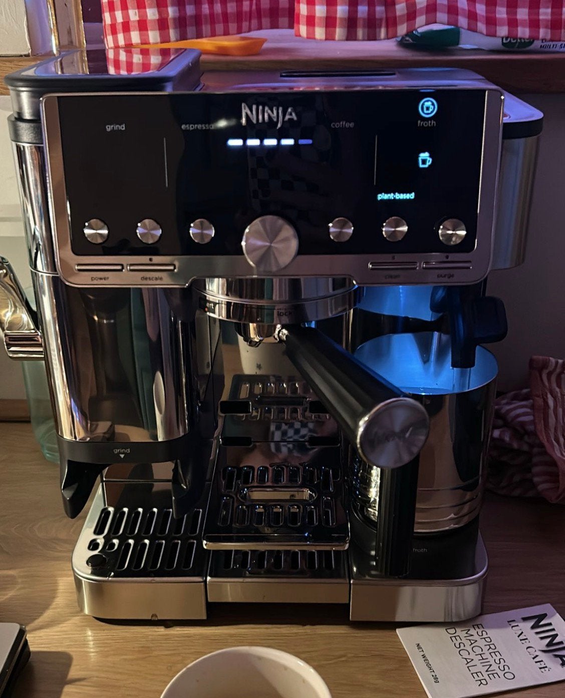 Nieuwstaat!!! Ninja Luxe Café Pro Espresso Machine, Electroménager, Cafetières, Enlèvement, Comme neuf, Machine à espresso, Café en grains
