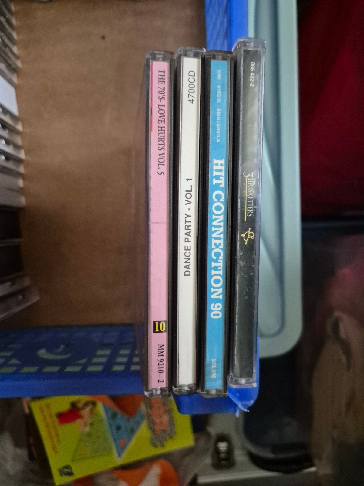 cd dubbel en enkele, CD & DVD, Enlèvement