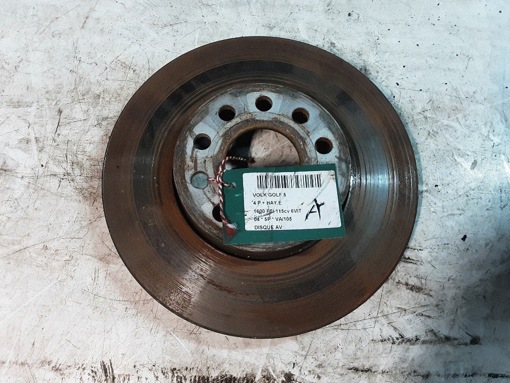 FREIN DISQUE AVANT Volkswagen Golf V (1K1) (02-2001/12-2010), Utilisé, Volkswagen