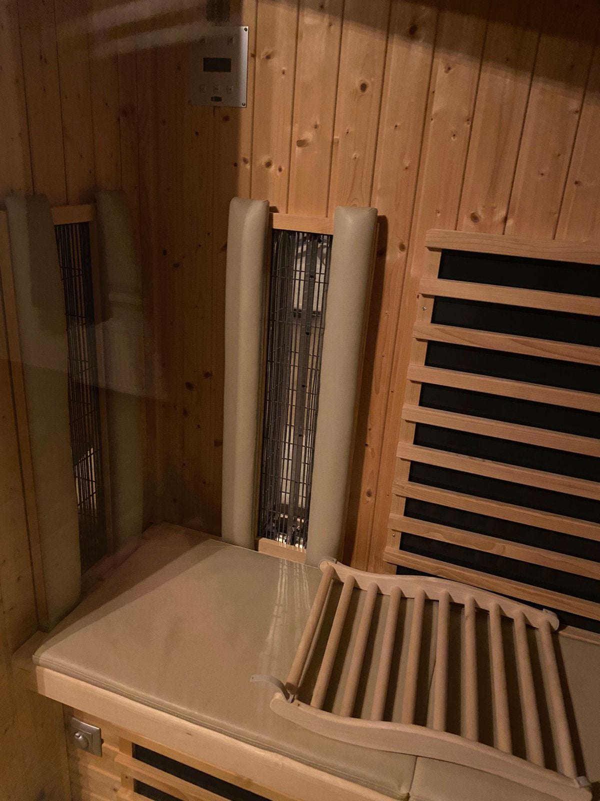 Mooie sauna, Ophalen of Verzenden, Zo goed als nieuw, Infrarood, Complete sauna