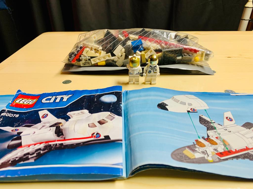 Lego City Space Shuttle Hulpvoertuig (60078), Kinderen en Baby's, Speelgoed | Duplo en Lego, Ophalen, City, Lego, Compleet