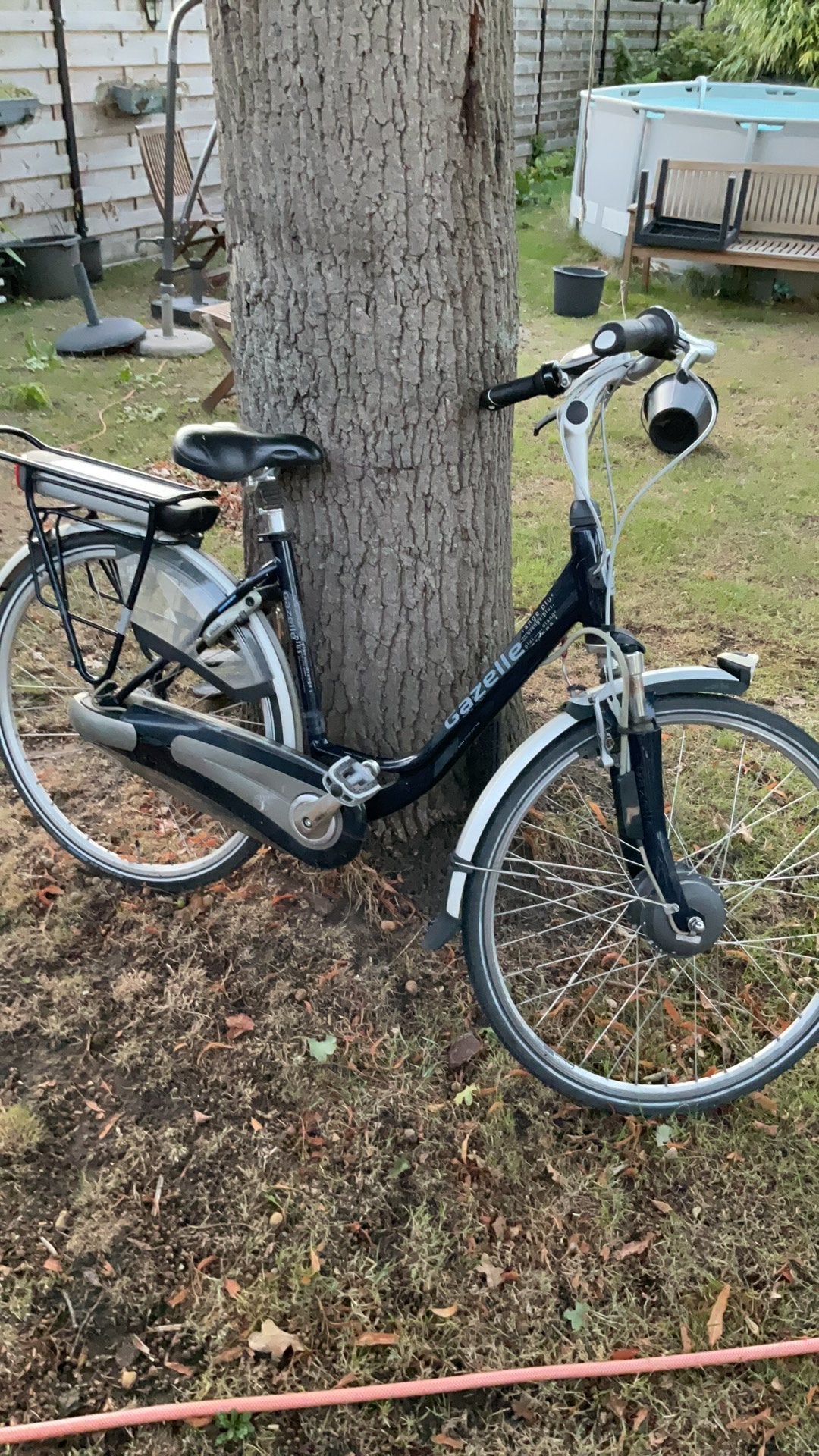 Gazelle elektrische hybride fiets orange met kapotte motor, Fietsen en Brommers, Ophalen, Minder dan 30 km per accu, Gebruikt
