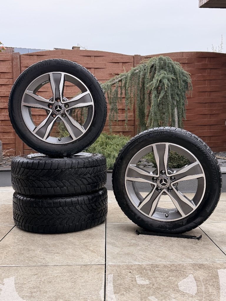 Original 17" Mercedes Benz Classe C W205 Jantes et pneus M3, Enlèvement