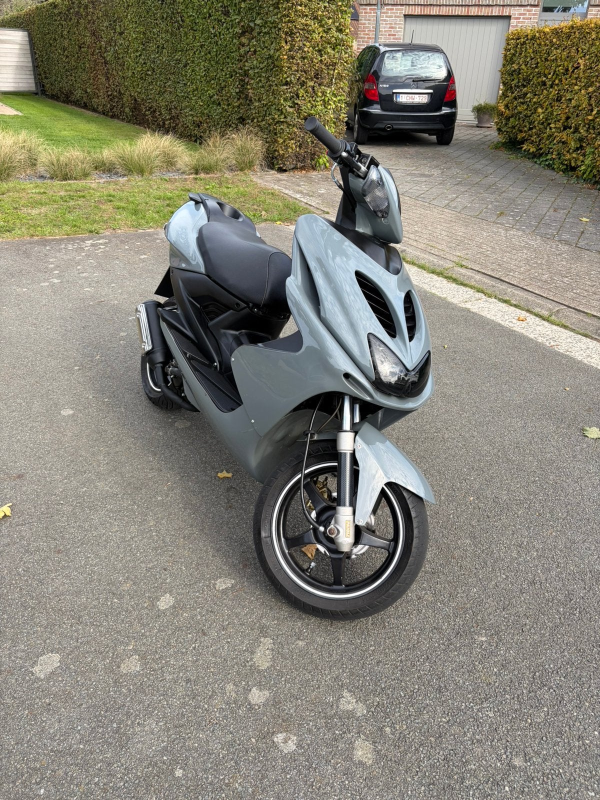Yamaha aerox B klasse te koop, Aerox, Enlèvement ou Envoi, Comme neuf, Classe B (45 km/h)