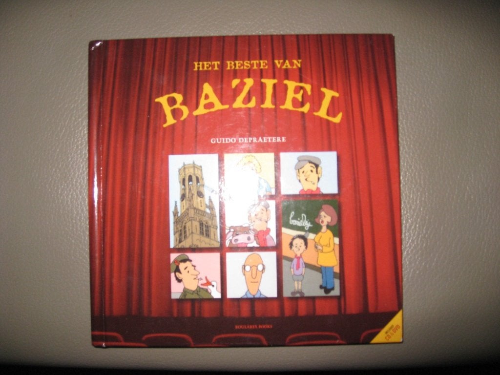 boek + CD + DVD Het beste van Baziel, Ophalen, Zo goed als nieuw