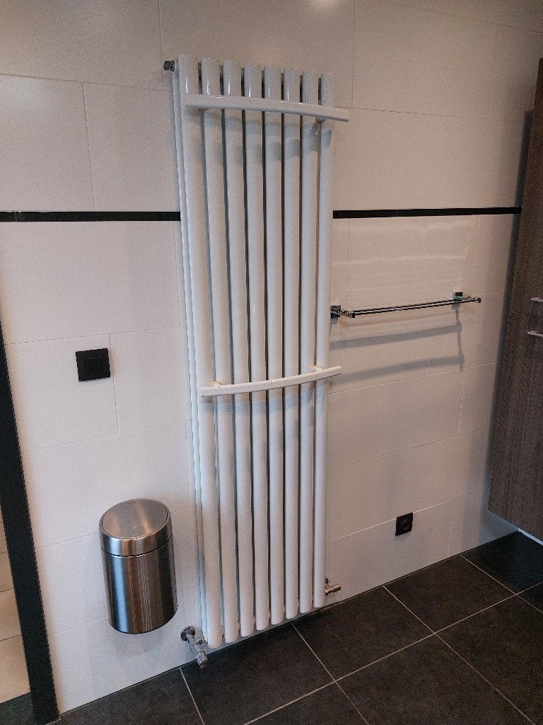 Design handdoekradiator Vipera Loving - 180x48 cm, Ophalen, Gebruikt, Radiator, Minder dan 60 cm