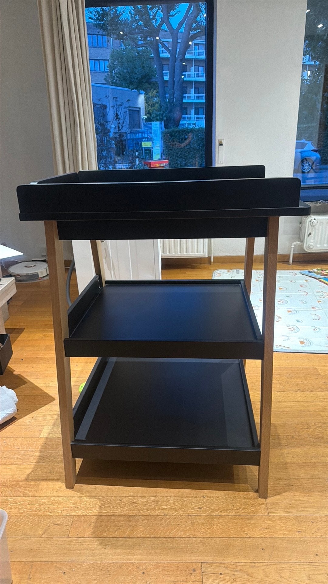 Verschoningstafel met opslag, 90 à 105 cm, Comme neuf, Enlèvement, 70 cm ou plus