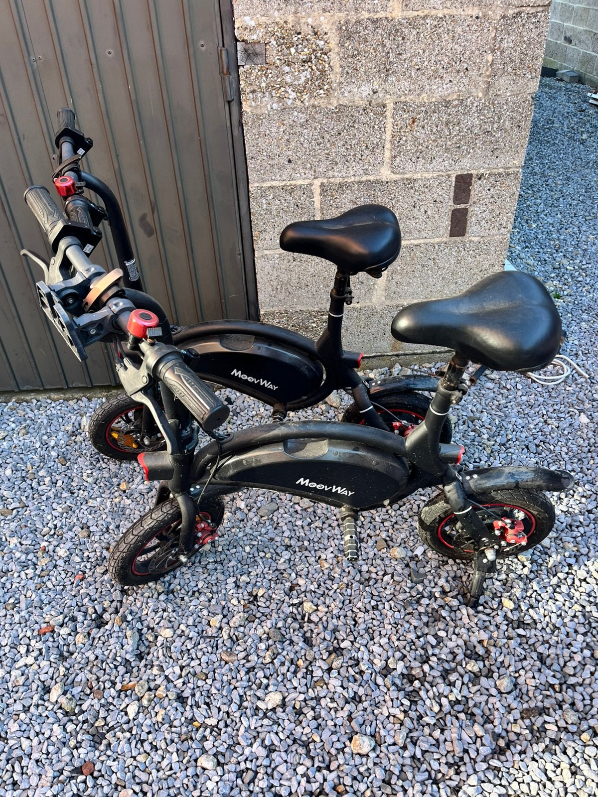 2x Moovway elektrische vouwfiets te koop, Ophalen, Zo goed als nieuw
